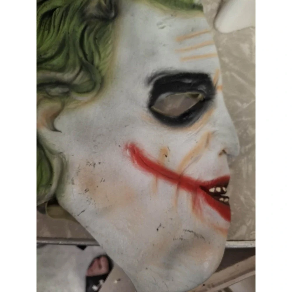 Joker Half Mask Rubies Adult 2015 RN#66360 DC Batman Villain